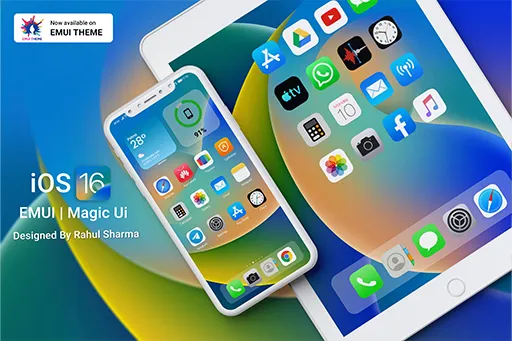 OS 16 EMUI | MAGIC UI THEME | Indus Appstore | Screenshot