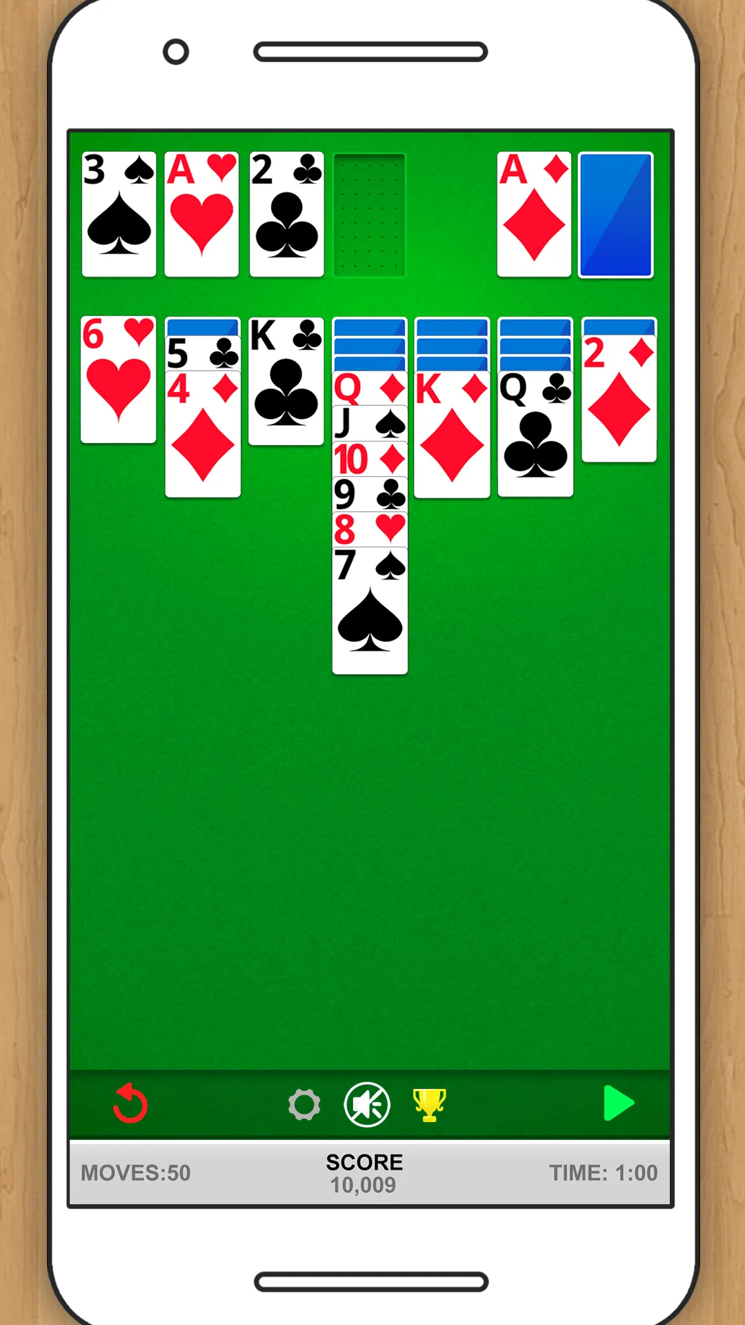 SOLITAIRE CLASSIC CARD GAME | Indus Appstore | Screenshot