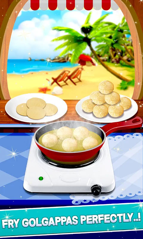 Panipuri Maker In Cooking Game | Indus Appstore | Screenshot