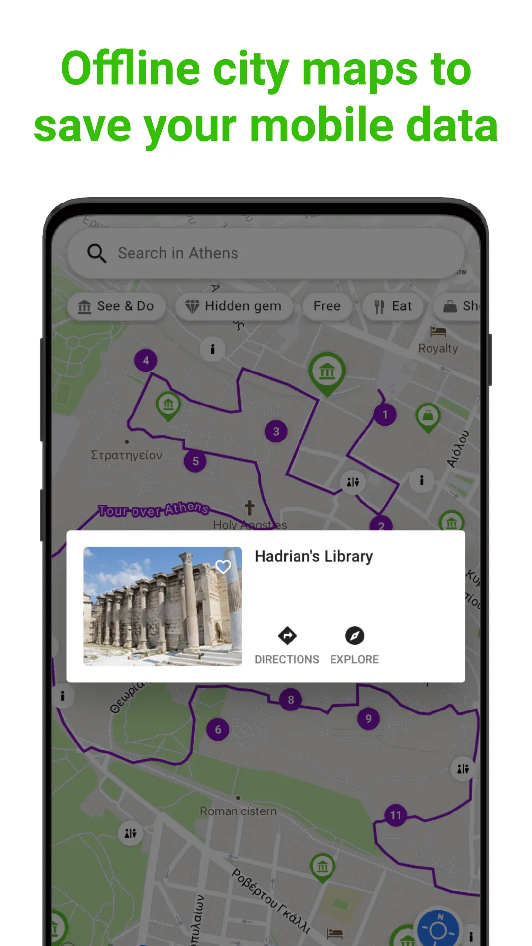 Athens Tour Guide:SmartGuide | Indus Appstore | Screenshot