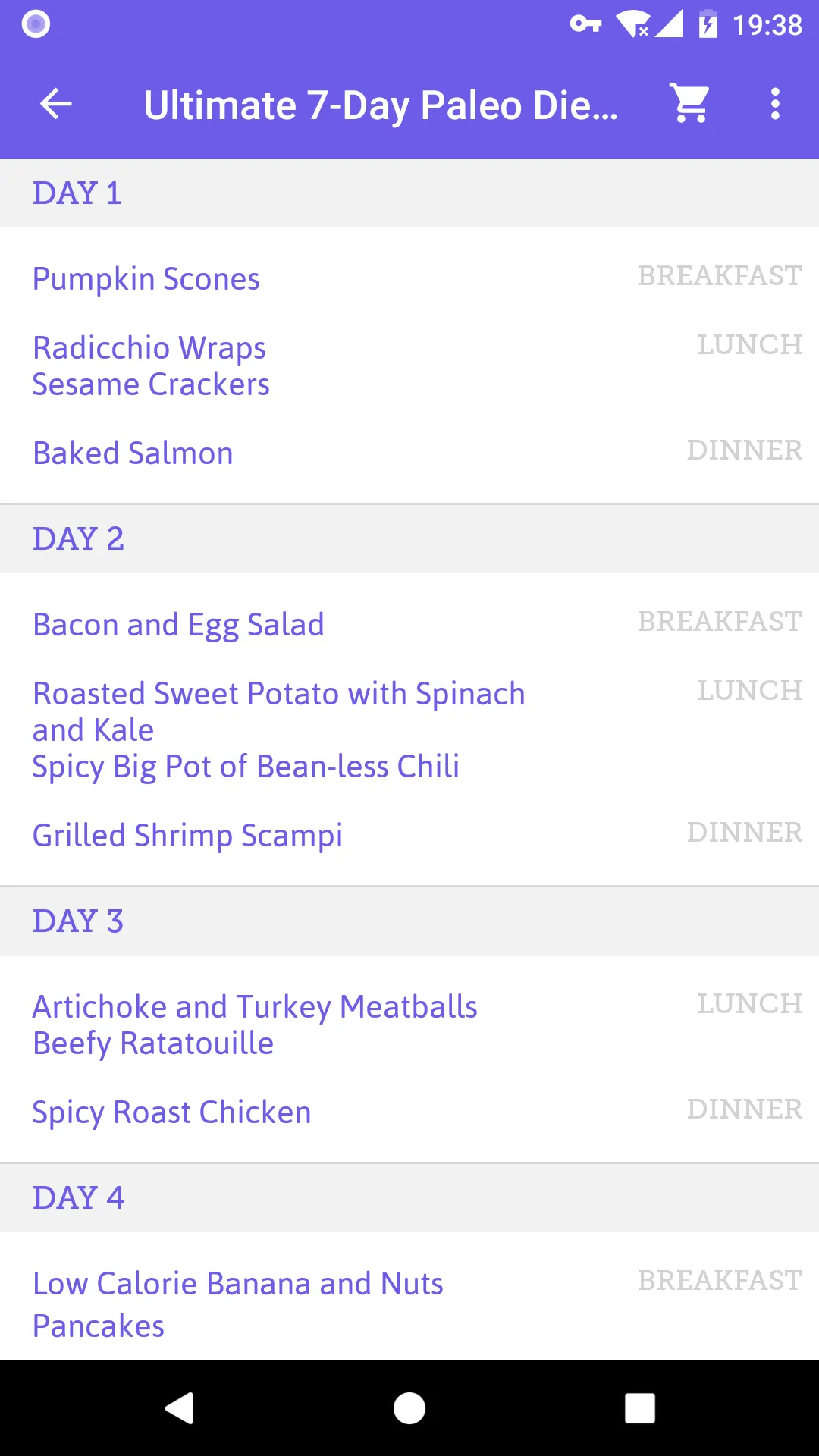 Ultimate 7 Day Paleo Diet Meal | Indus Appstore | Screenshot