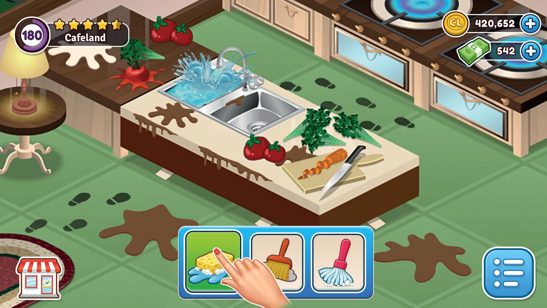 Cafeland - Restaurant Cooking | Indus Appstore | Screenshot