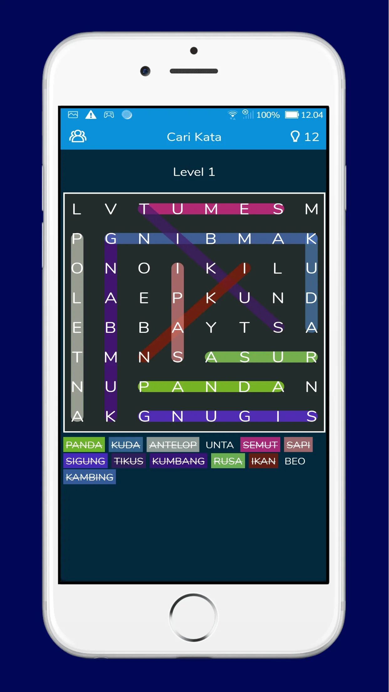 Game Asah Otak | Indus Appstore | Screenshot