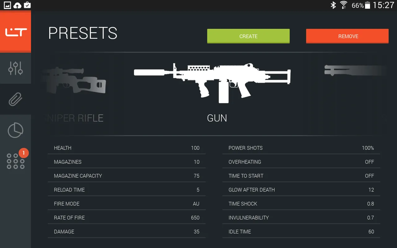 LASERTAG CONFIGURATOR | Indus Appstore | Screenshot