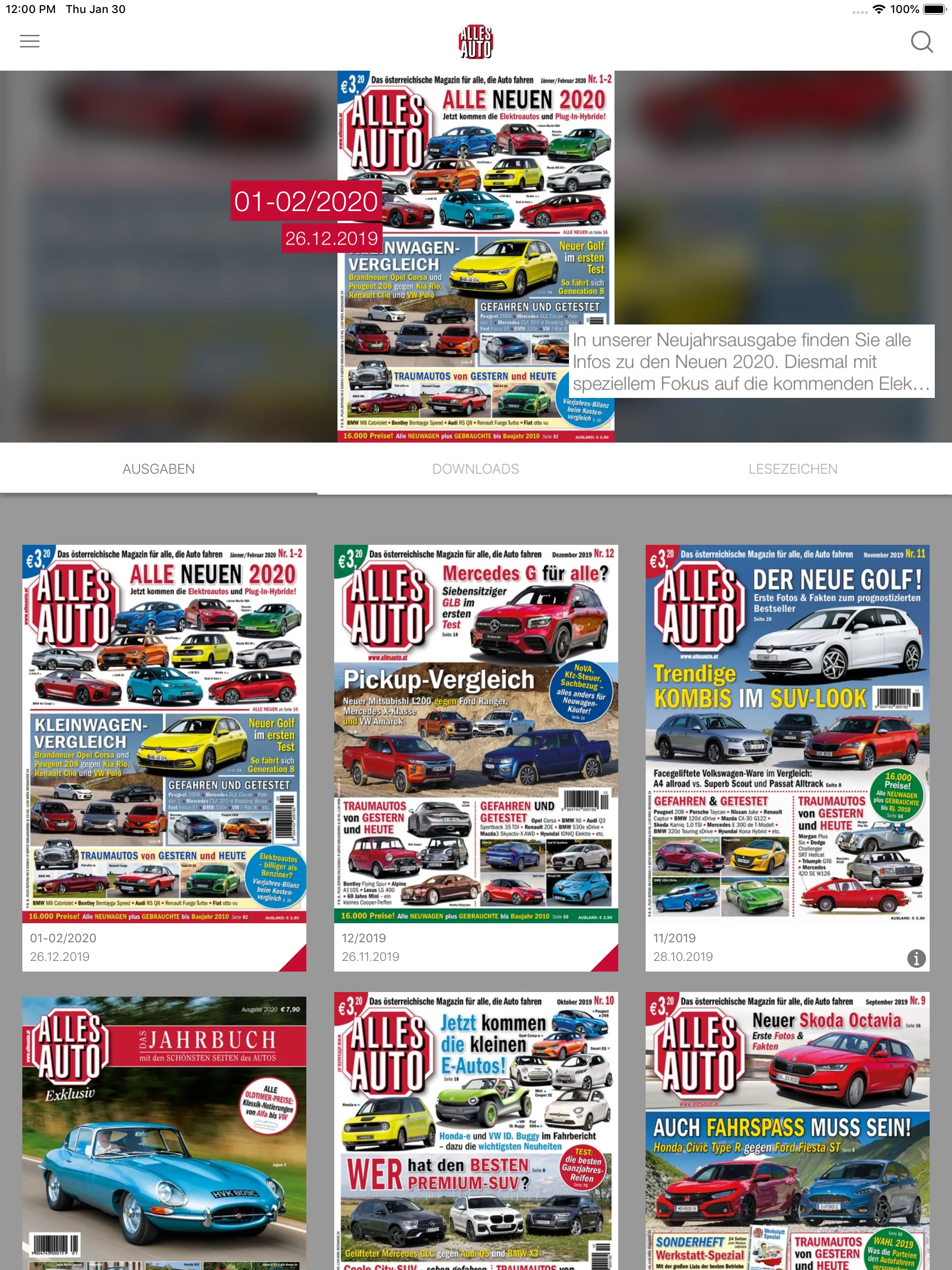 ALLES AUTO E-Paper | Indus Appstore | Screenshot