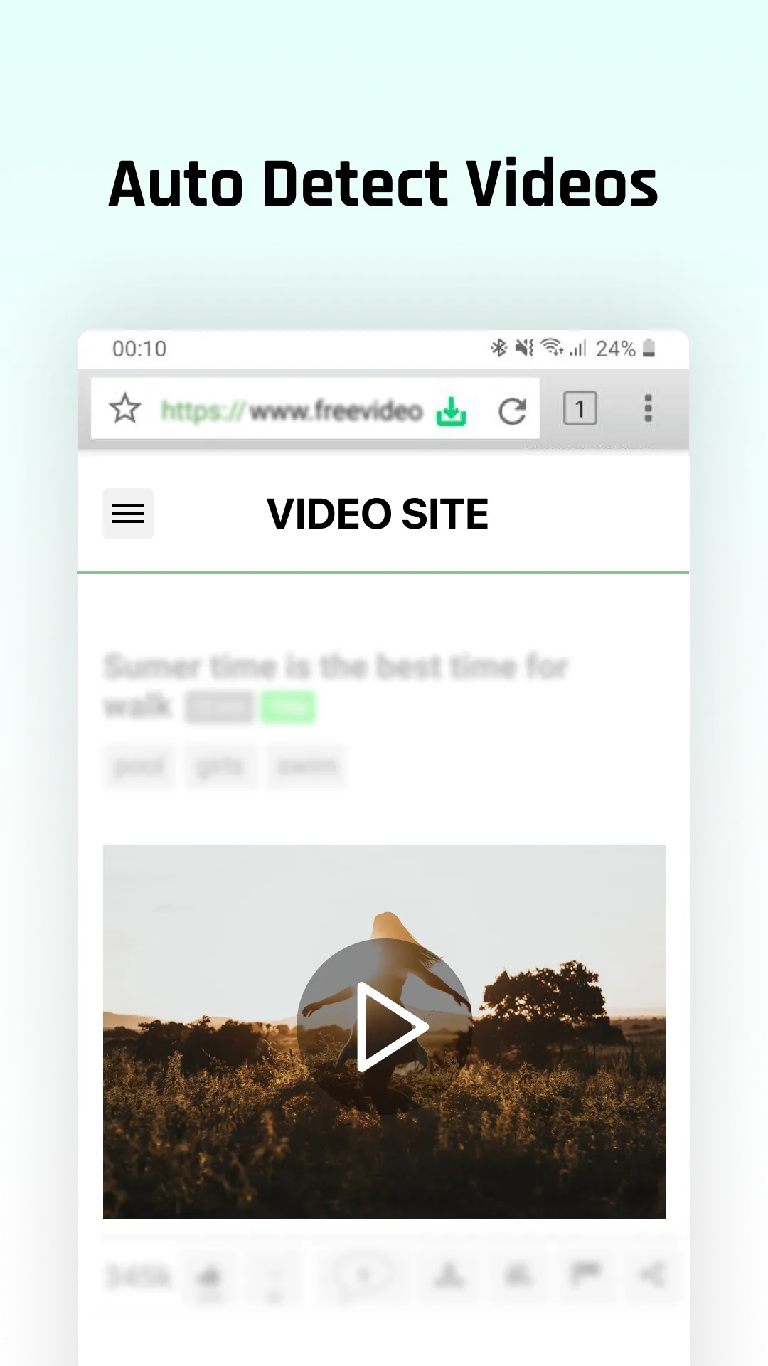 Tube Video Download Browser | Indus Appstore | Screenshot