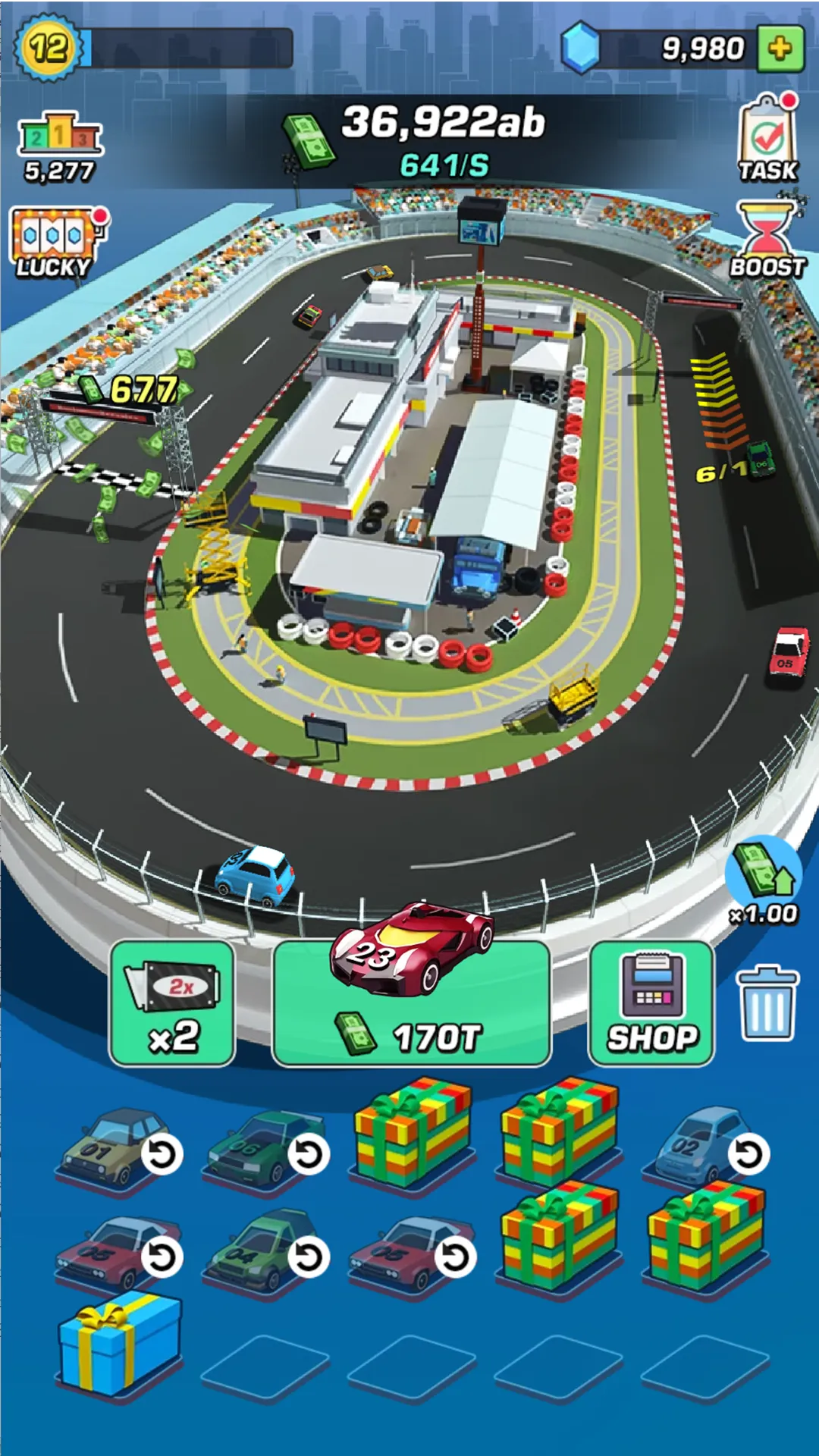 Idle Car Racing | Indus Appstore | Screenshot