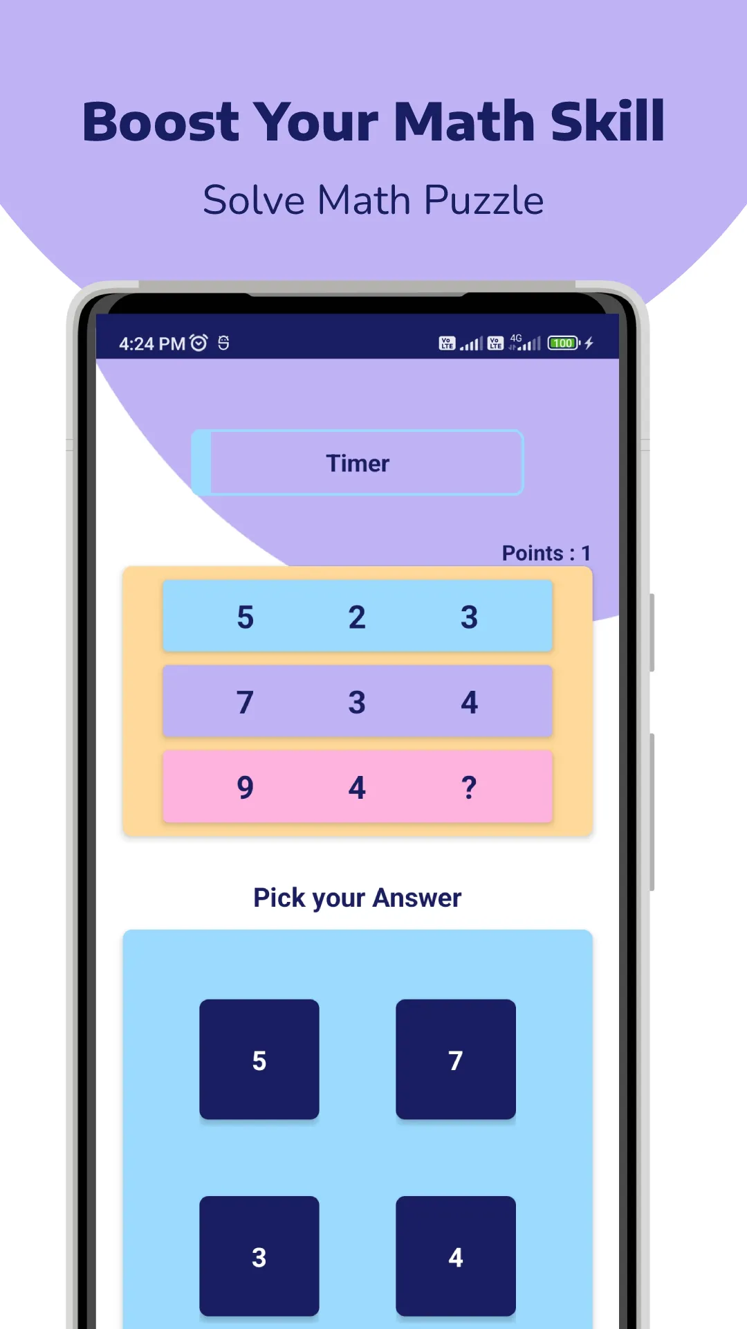 Speed Mental Math Practice | Indus Appstore | Screenshot