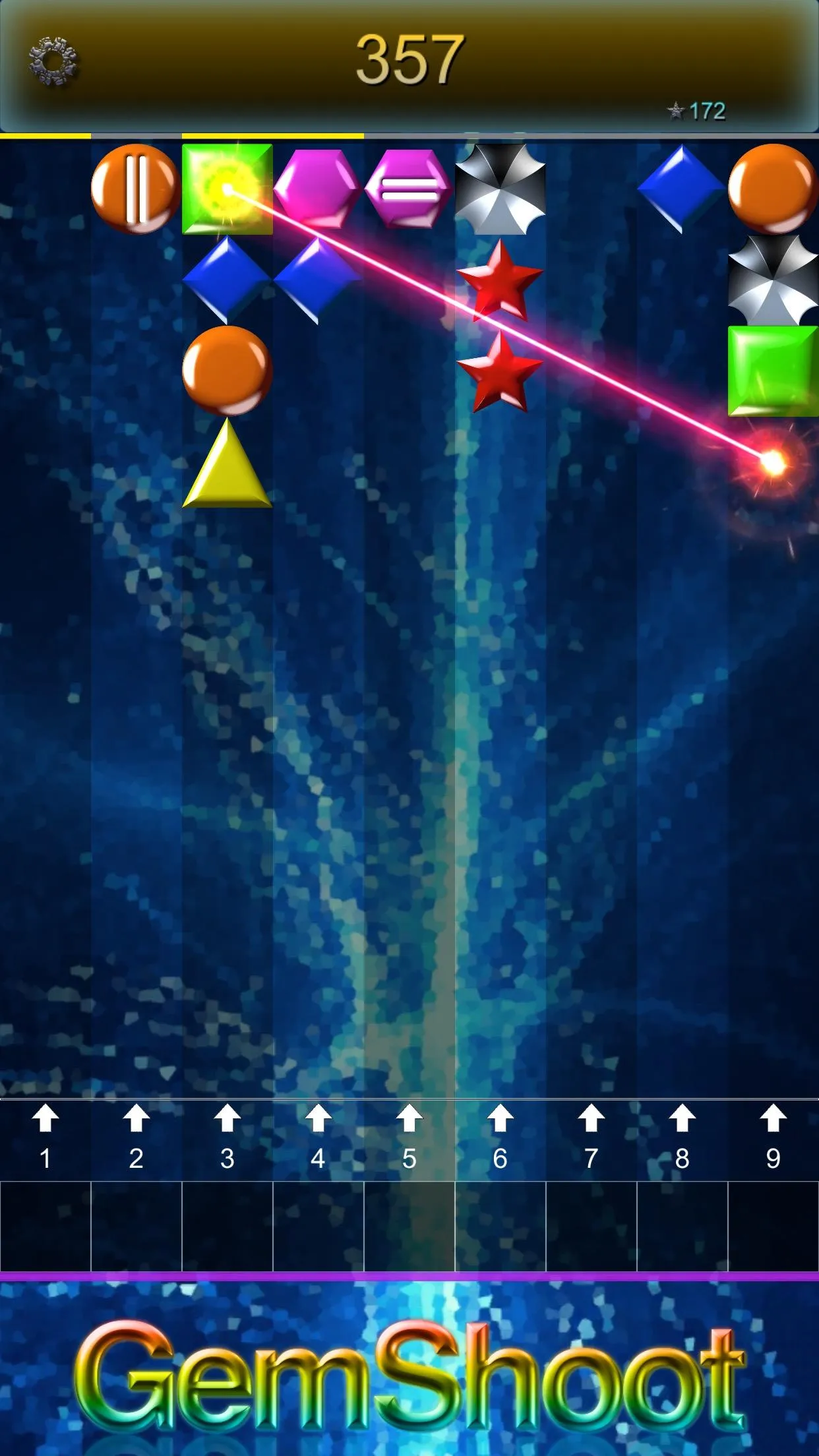 Gem Shoot | Indus Appstore | Screenshot