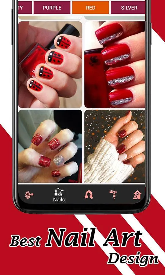 Nail Art Designs Collection | Indus Appstore | Screenshot