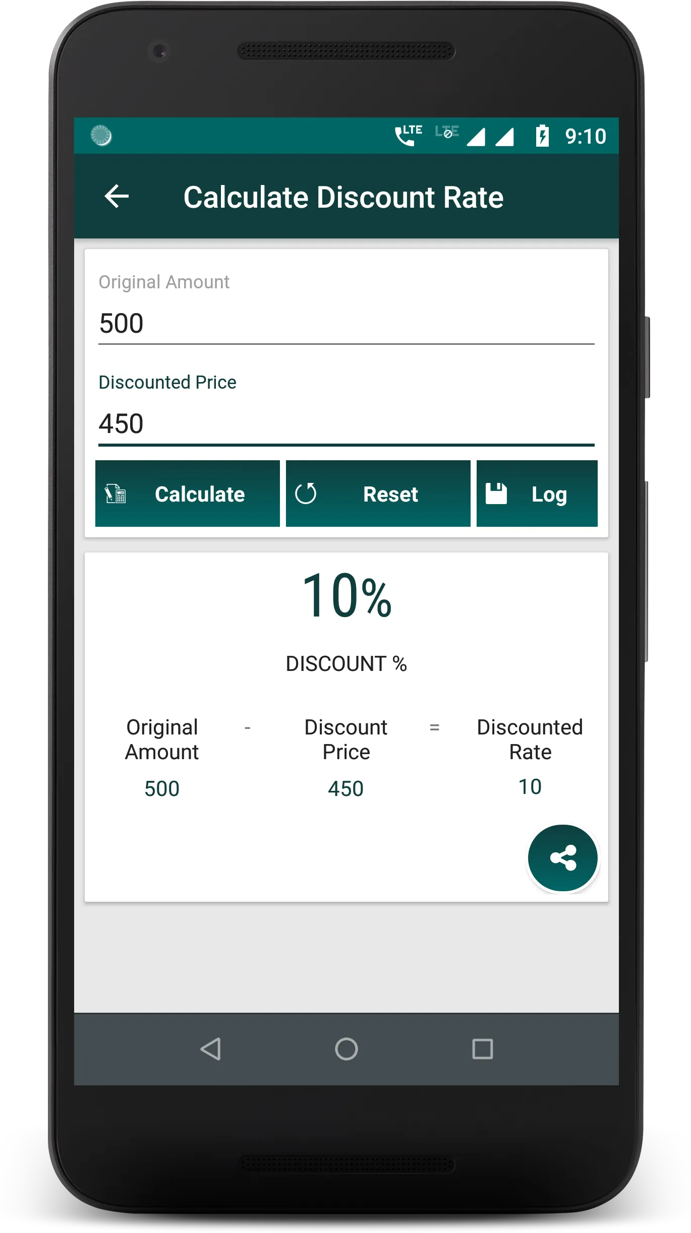 Discount Calculator | Indus Appstore | Screenshot