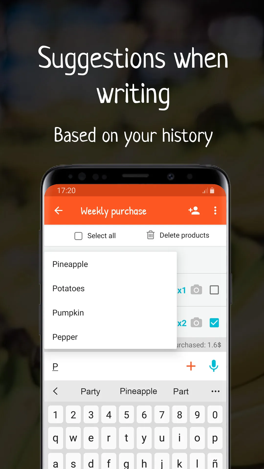 Listic - Shopping List Shared | Indus Appstore | Screenshot