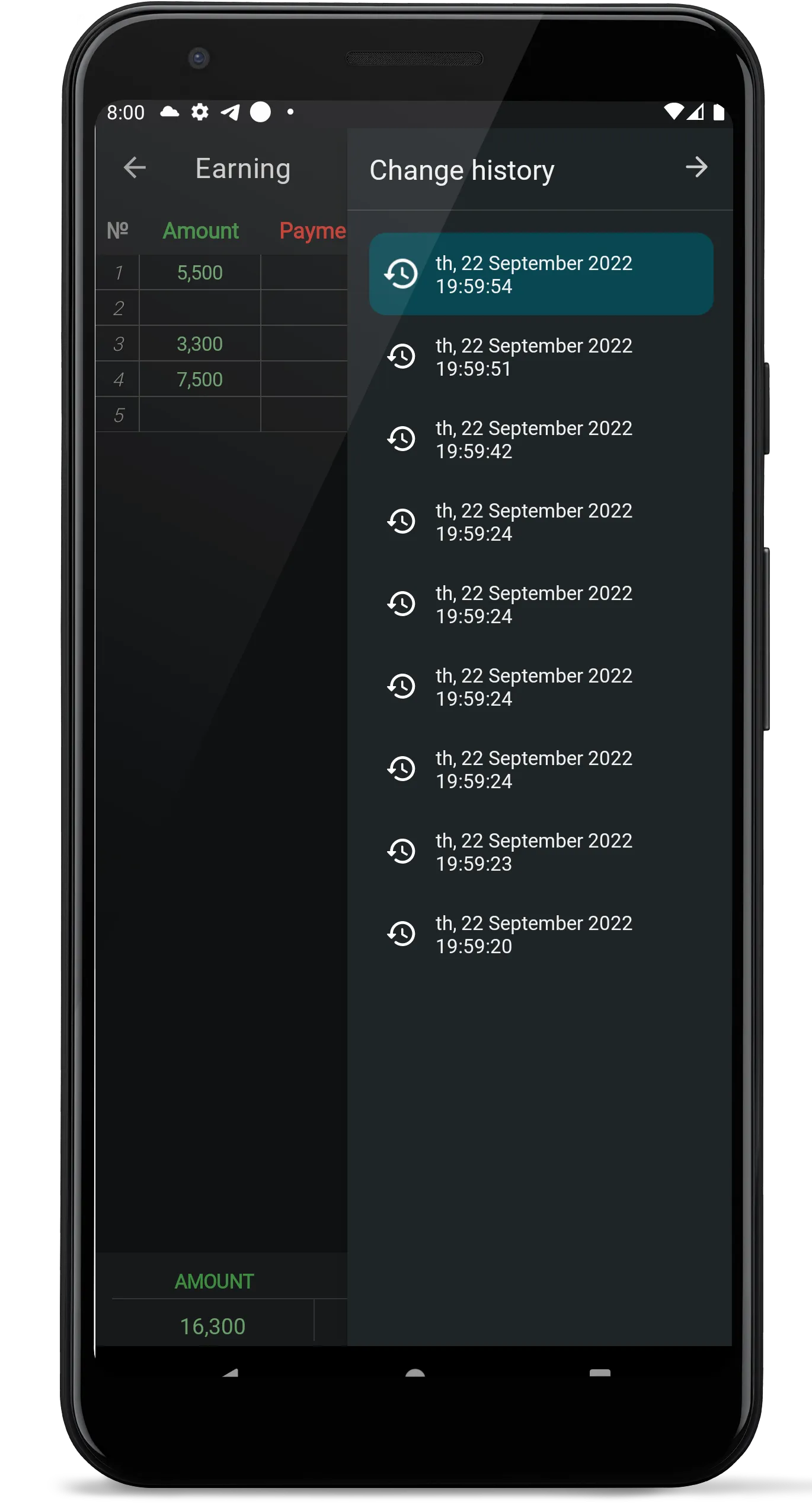 EasySheets - Accounting table | Indus Appstore | Screenshot