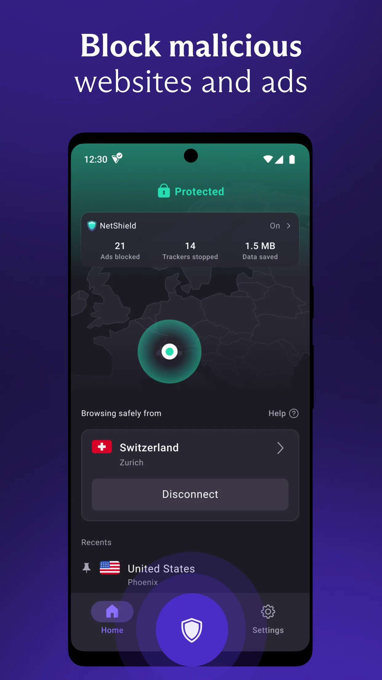 VPN Proton: Fast & Secure VPN | Indus Appstore | Screenshot