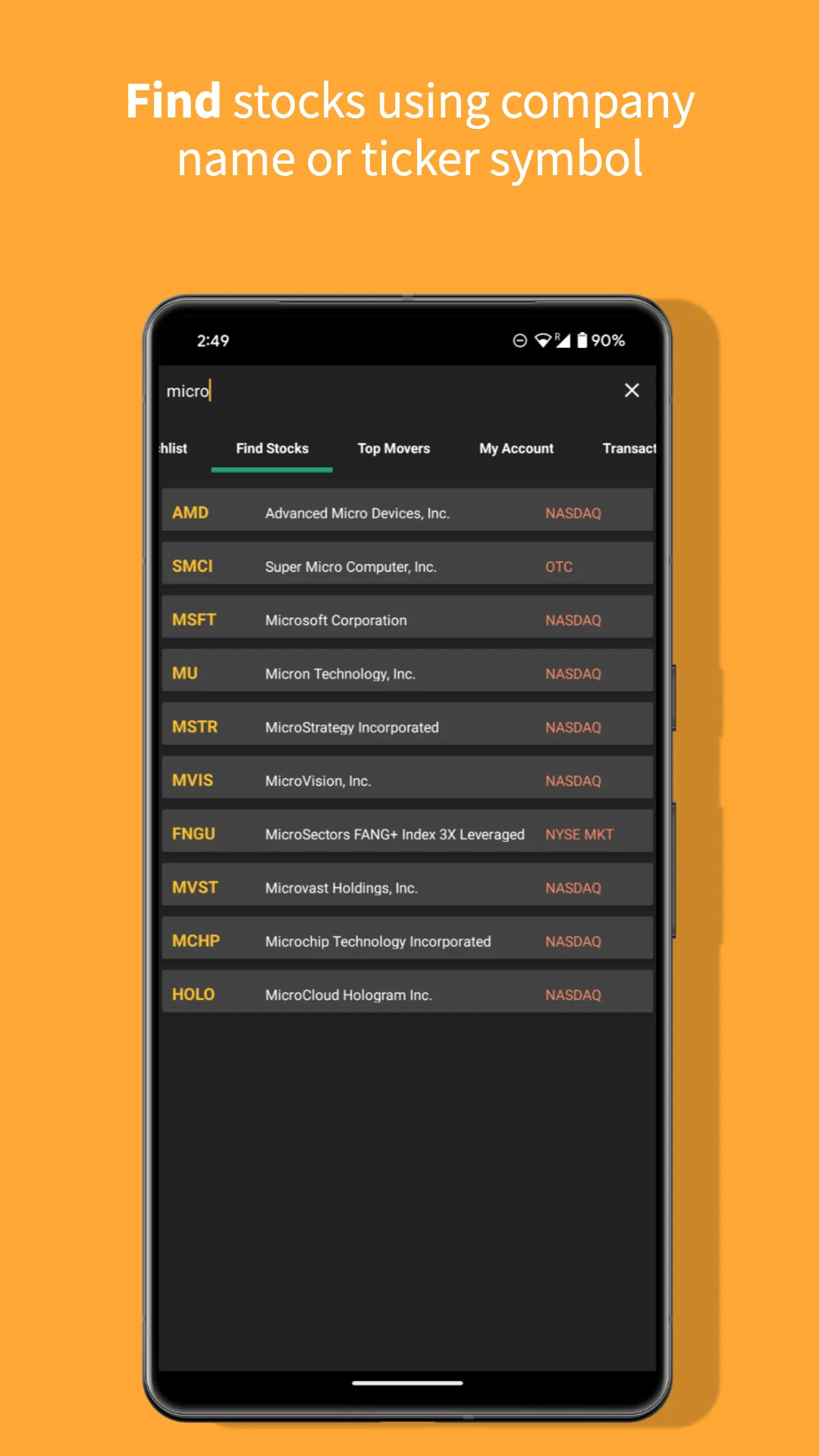 Stock Trainer: Virtual Trading | Indus Appstore | Screenshot