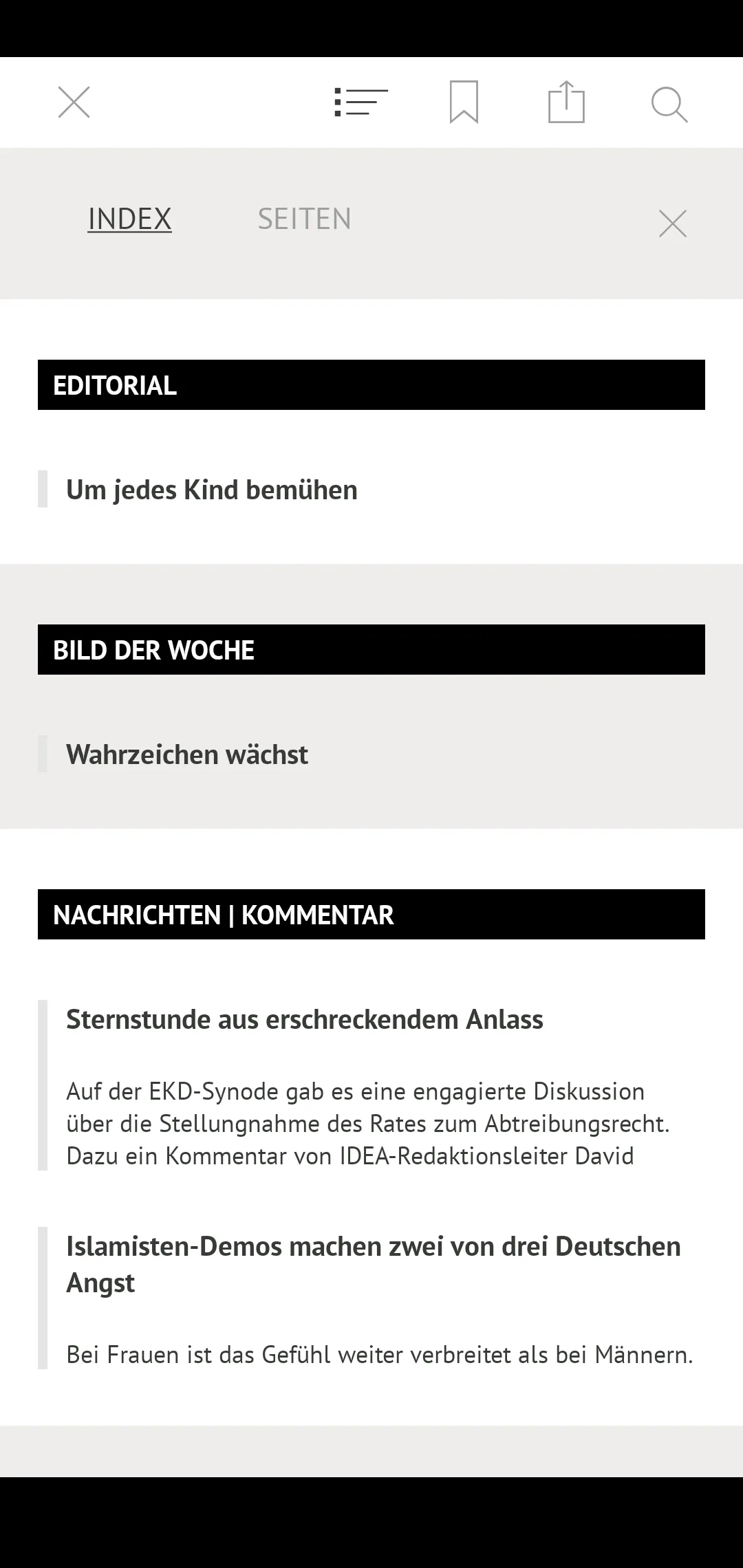 IDEA MAGAZIN | Indus Appstore | Screenshot