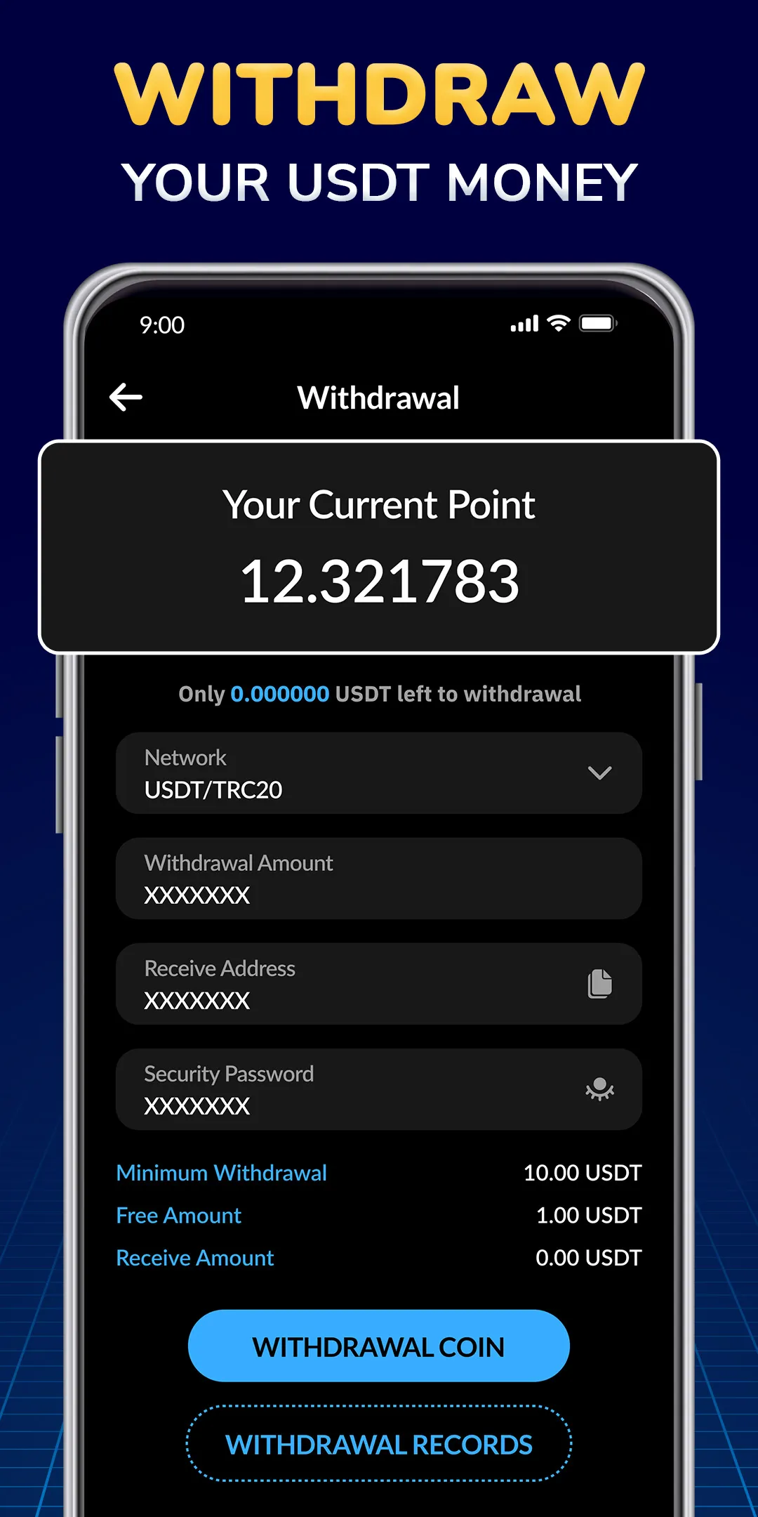 USDT Mining, Crypto USDT Miner | Indus Appstore | Screenshot