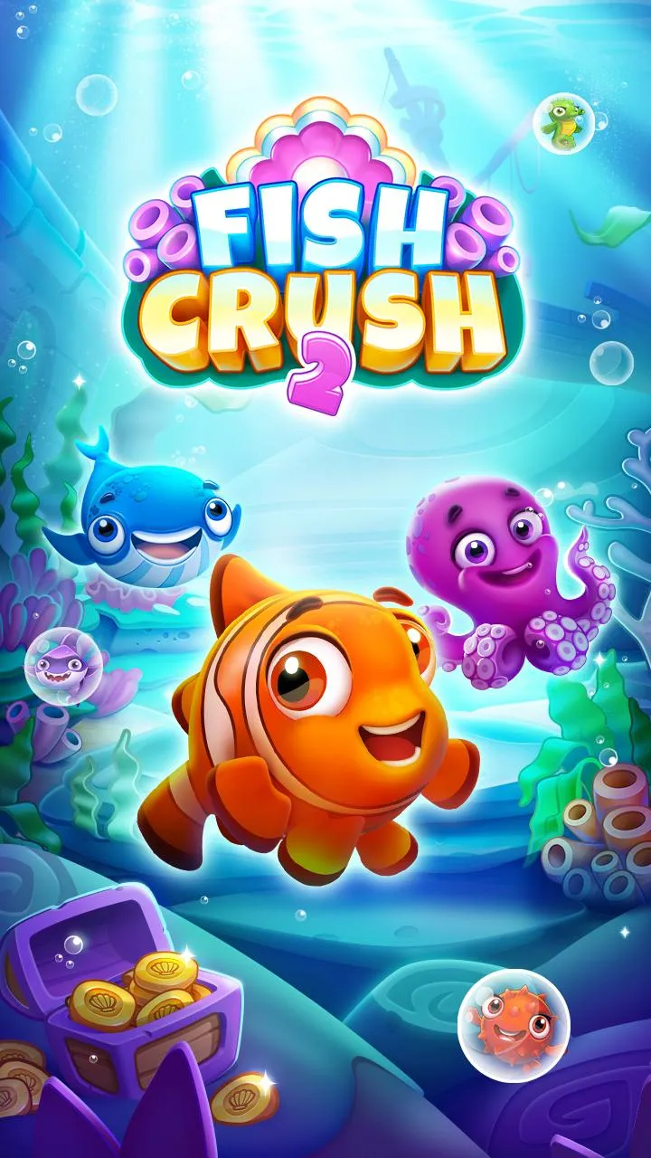 Fish Crush 2 - Match 3 Puzzle | Indus Appstore | Screenshot