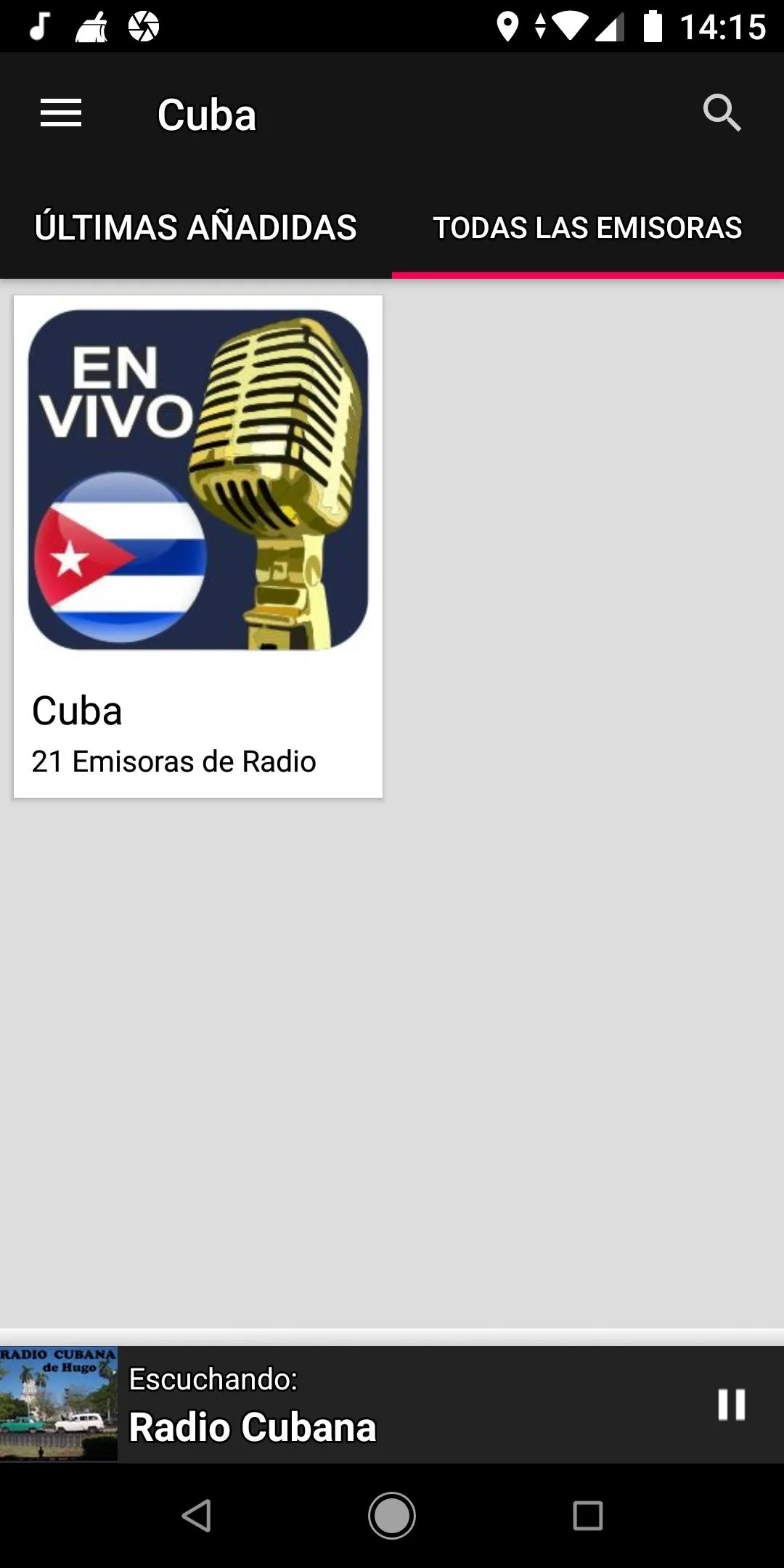 Radios de Cuba | Indus Appstore | Screenshot