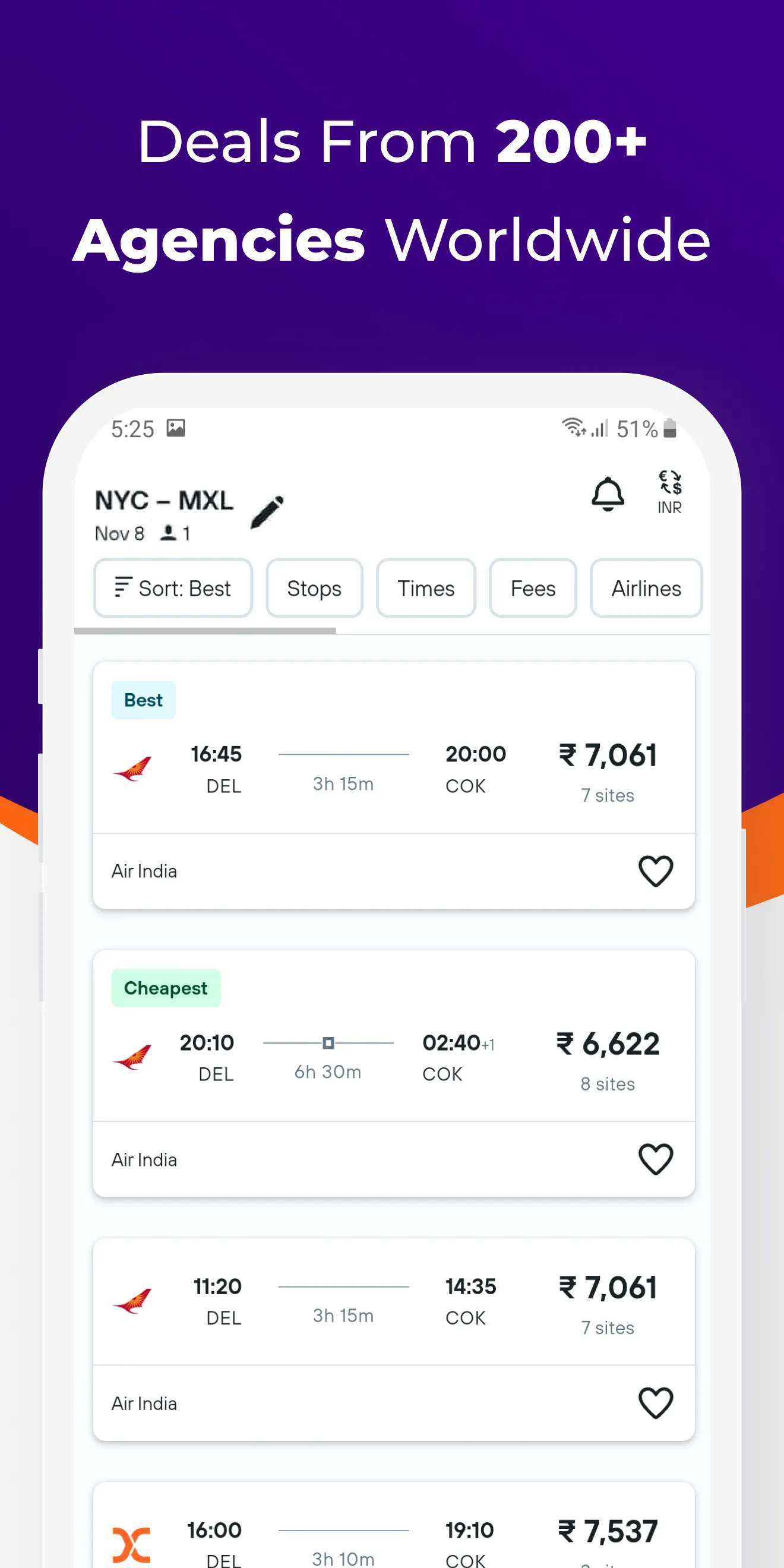 Cheap Flight Tickets・Flights70 | Indus Appstore | Screenshot