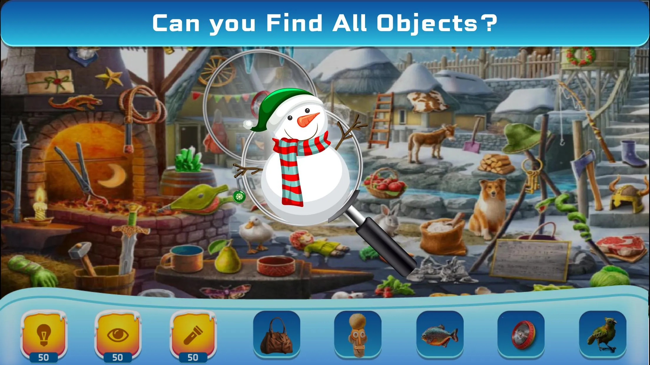 Winter Hidden Objects | Indus Appstore | Screenshot