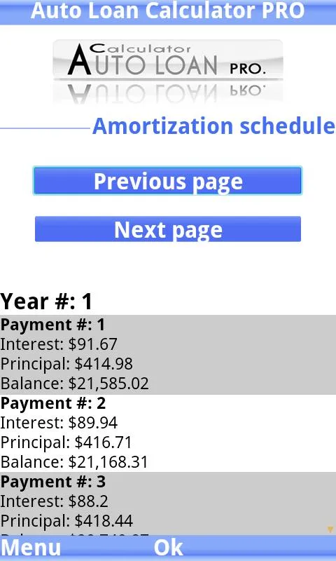 Auto Loan Calculator PRO | Indus Appstore | Screenshot