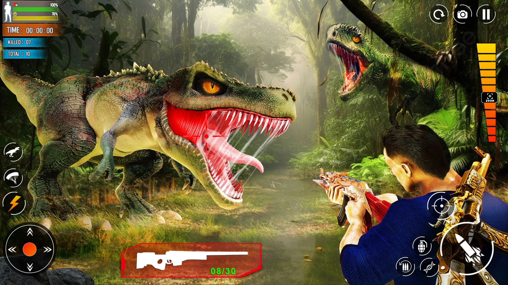 Wild Dinosaur Hunting Games | Indus Appstore | Screenshot