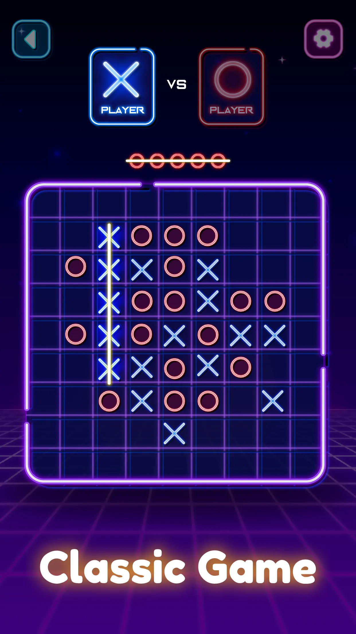 Tic Tac Toe - 2 Player XO | Indus Appstore | Screenshot