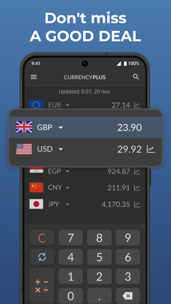 Currency Converter Plus | Indus Appstore | Screenshot