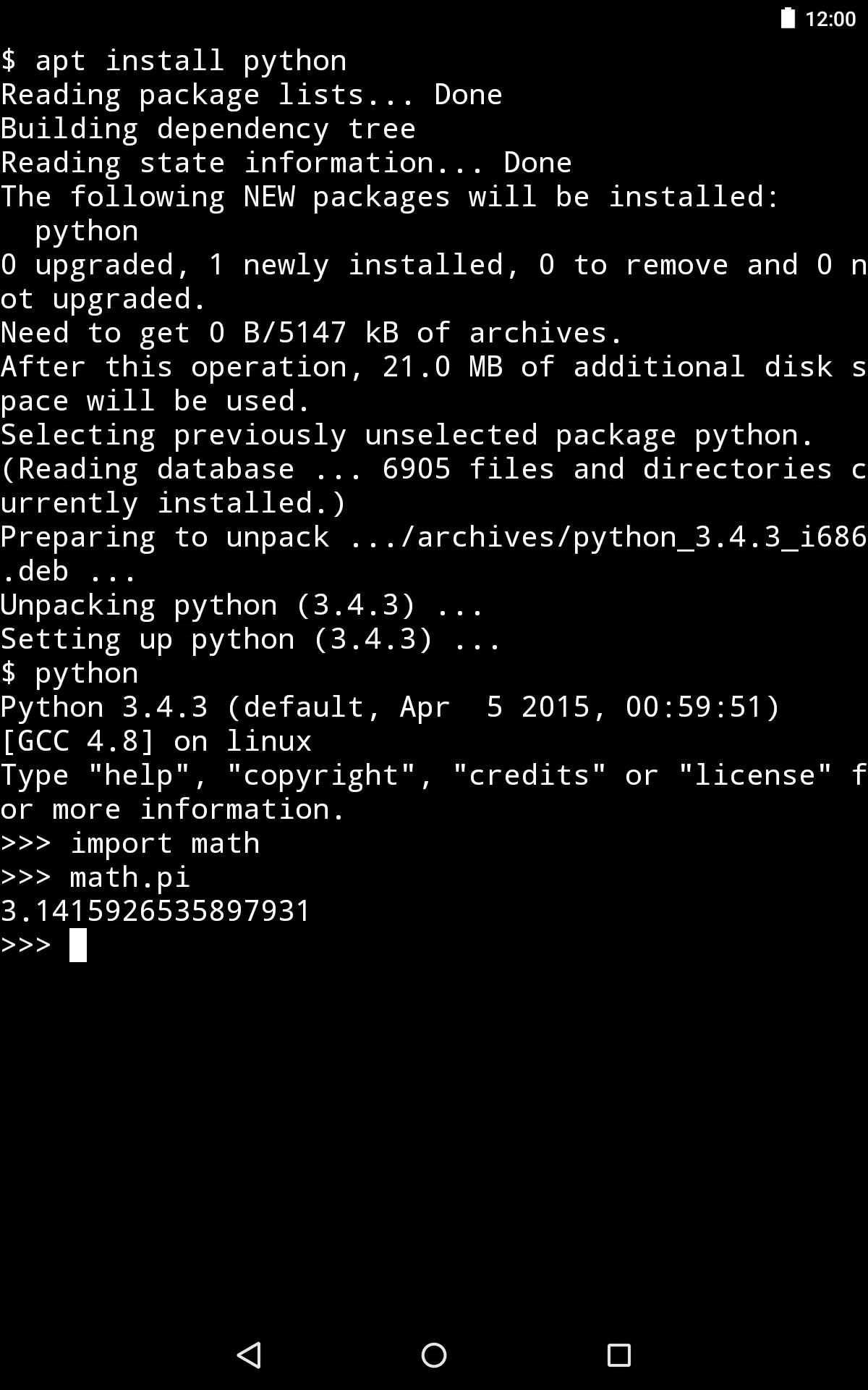 Termux | Indus Appstore | Screenshot