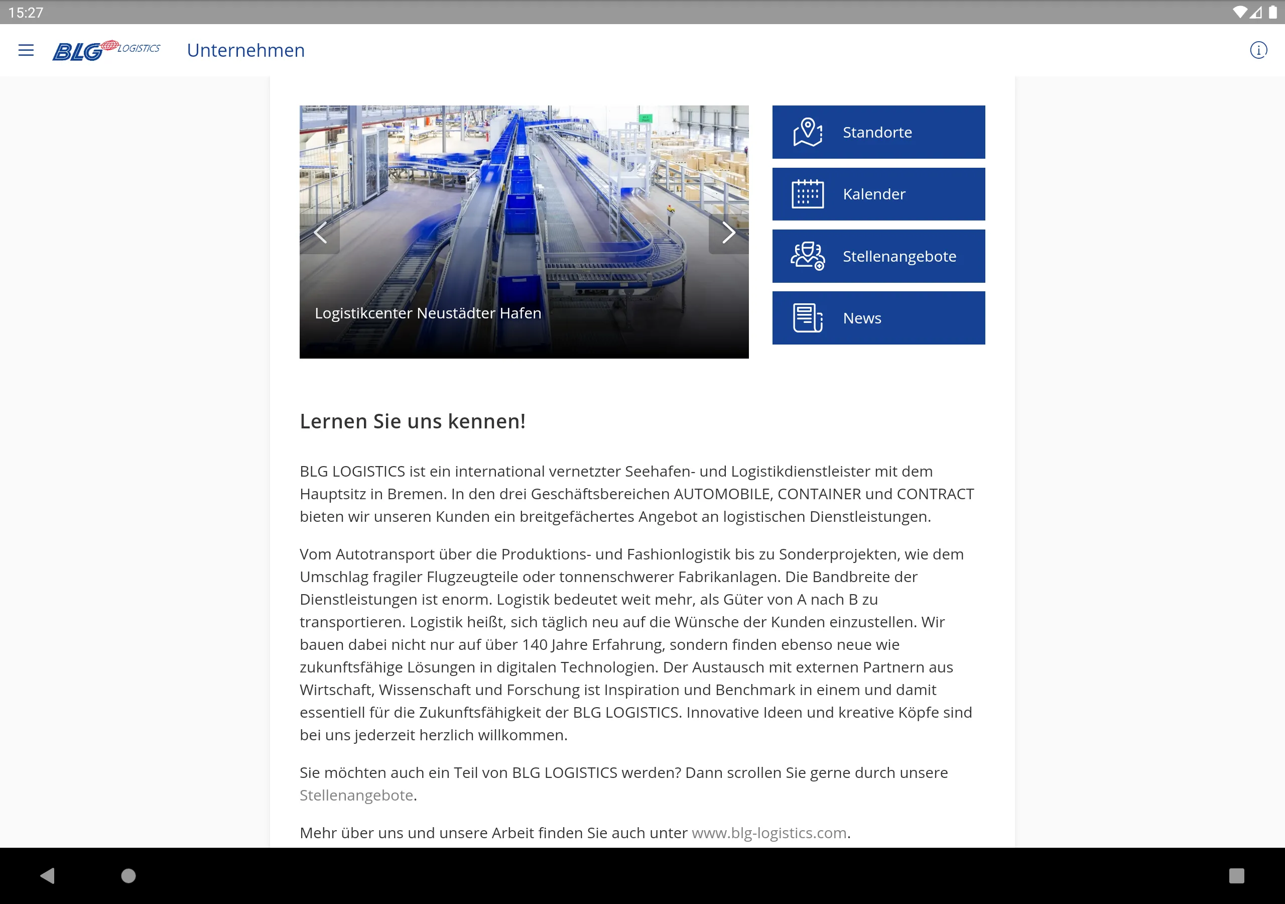 Wir Alle@BLG | Indus Appstore | Screenshot