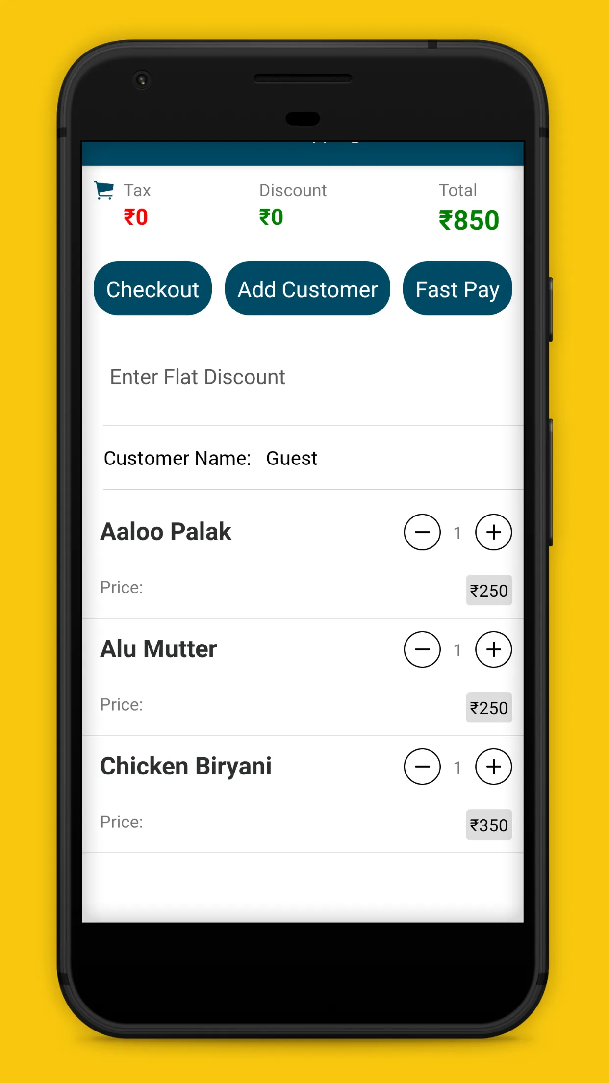 Blue Bill- Point Of Sale | Indus Appstore | Screenshot