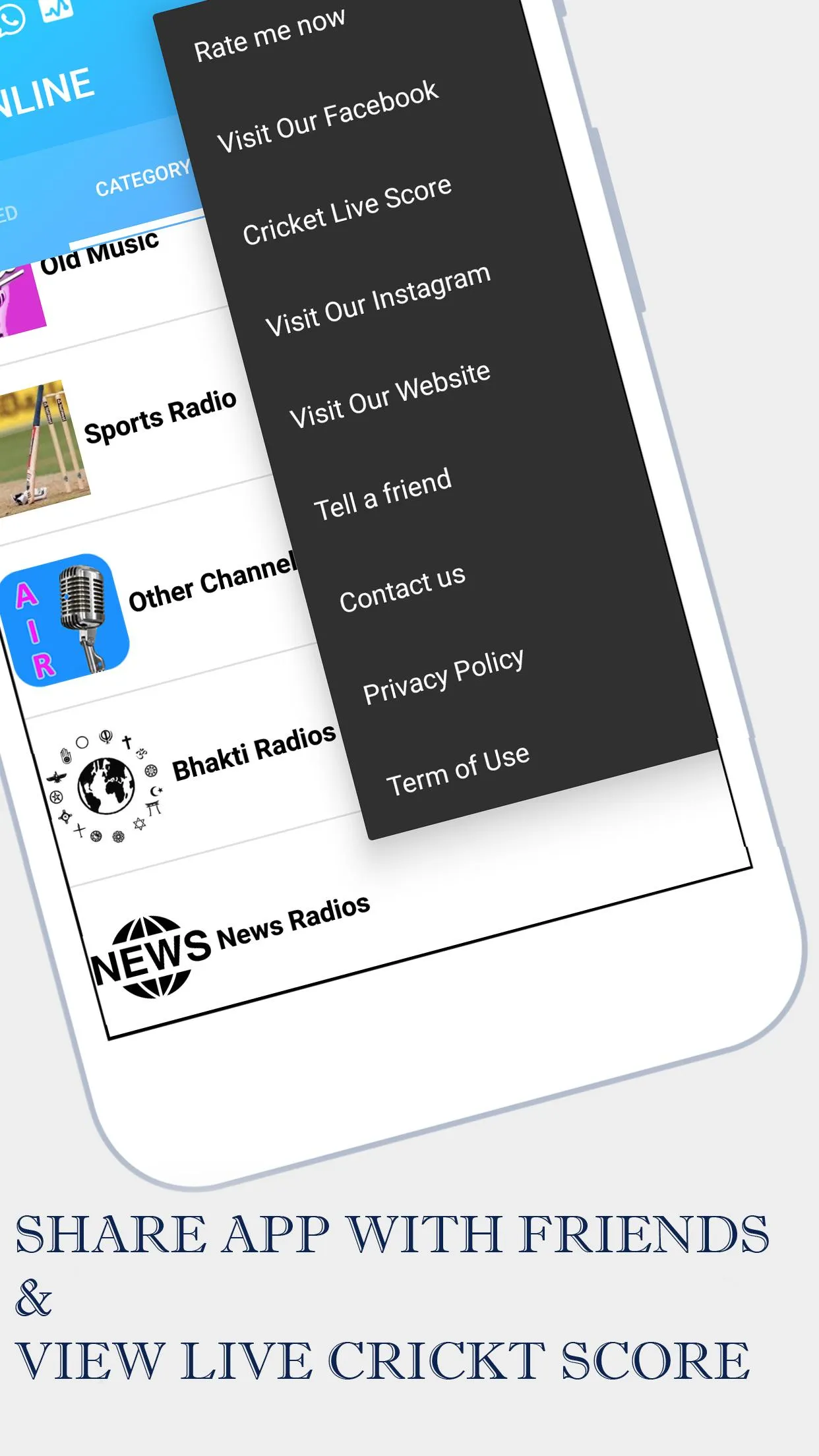 All India radio online : Music | Indus Appstore | Screenshot