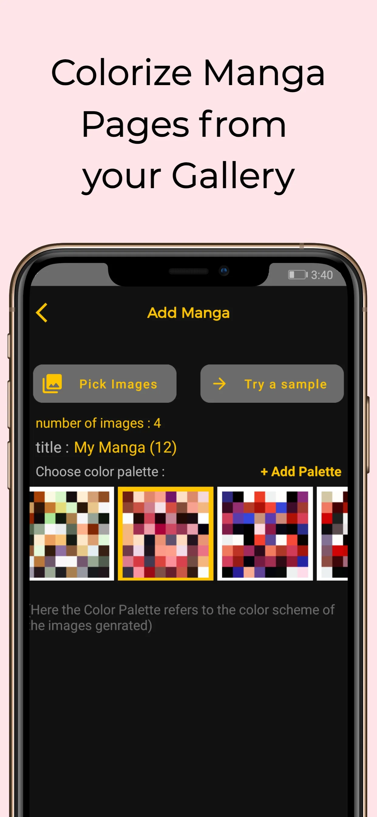 Manga Colorizer | Indus Appstore | Screenshot