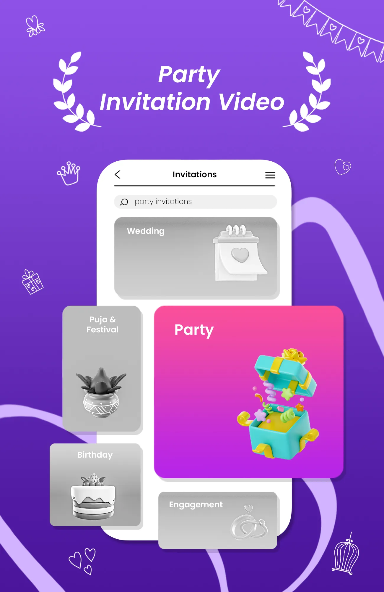 A2Z Invites - Invitation Maker | Indus Appstore | Screenshot