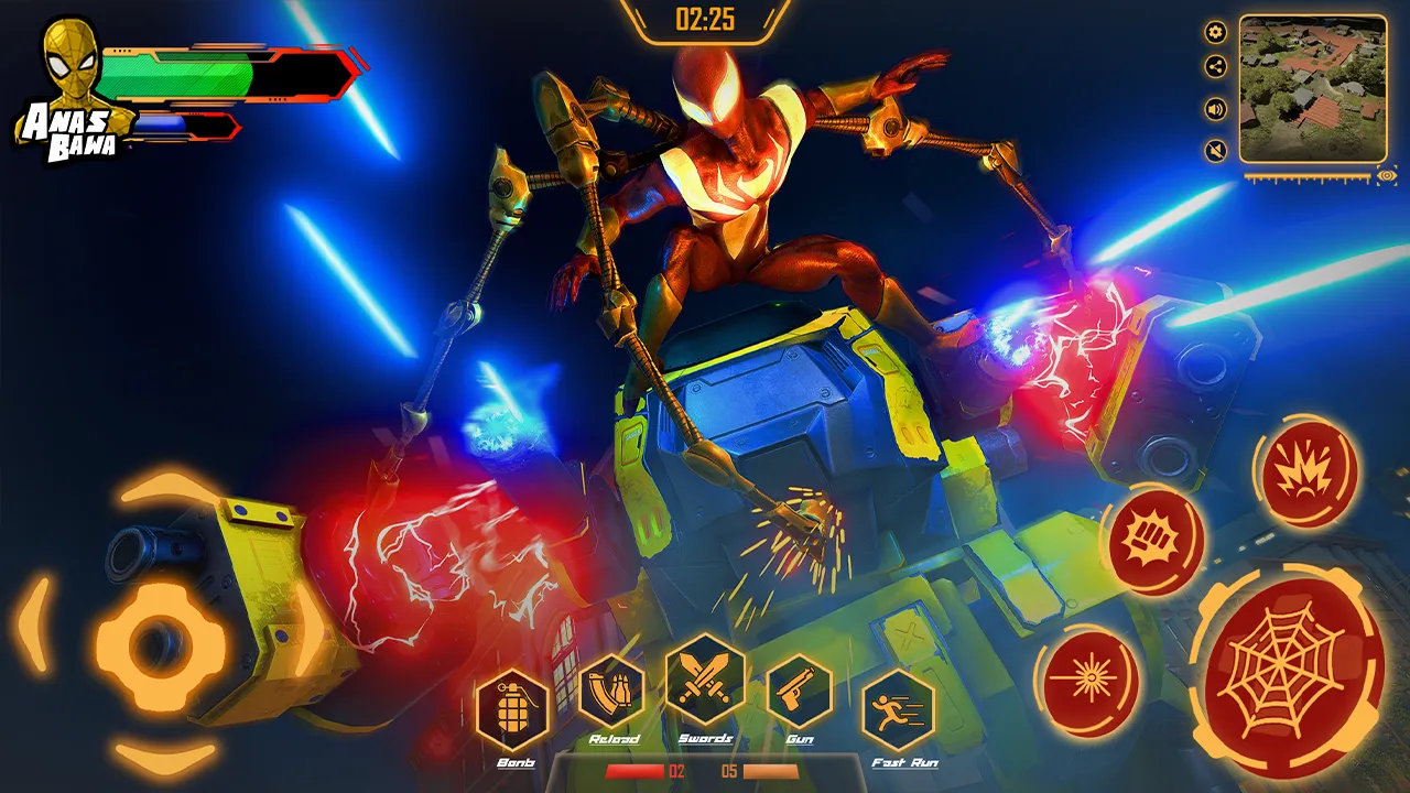 Iron Super Hero - Spider Games | Indus Appstore | Screenshot