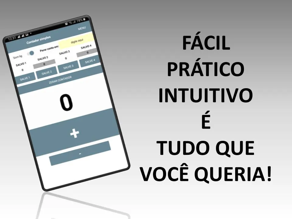 Contador simples | Indus Appstore | Screenshot