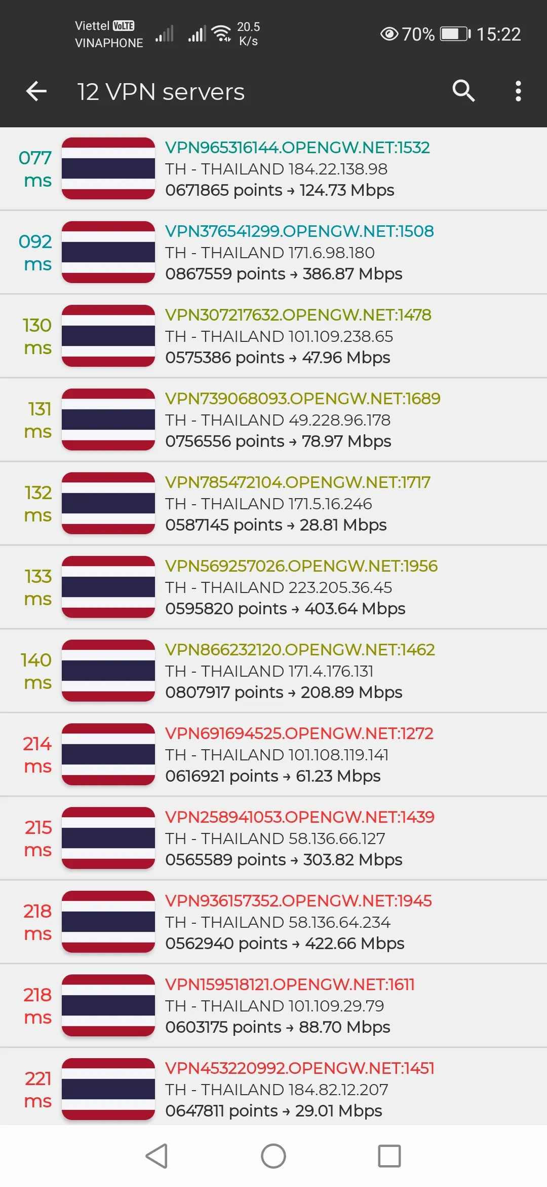 Thailand VPN - TH VPN | Indus Appstore | Screenshot