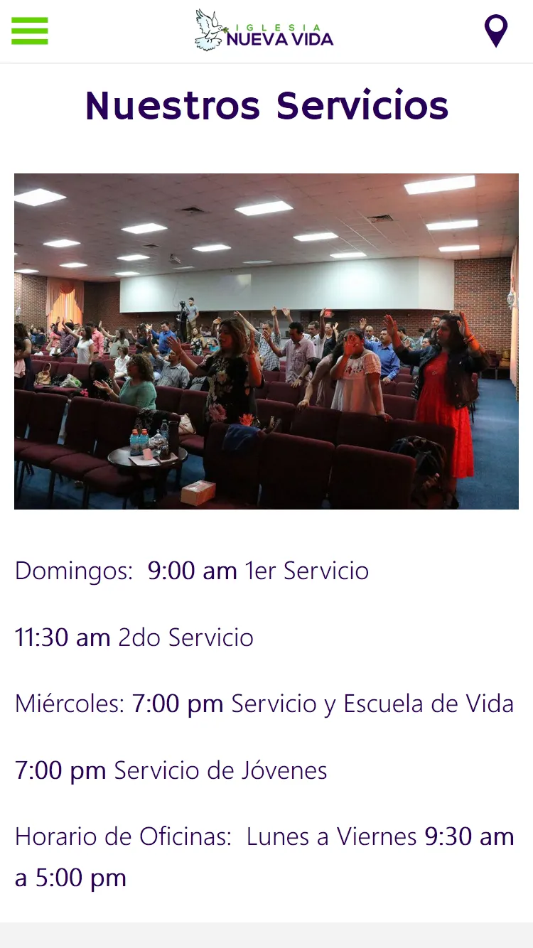 Iglesia Nueva Vida | Indus Appstore | Screenshot