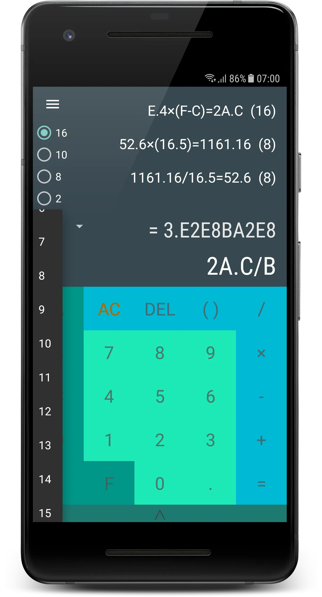 Base Calculator & Converter | Indus Appstore | Screenshot