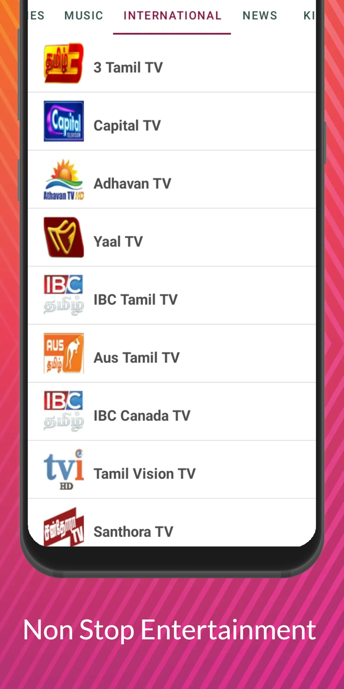 VIJG TV - Tamil TV Live 24x7 | Indus Appstore | Screenshot