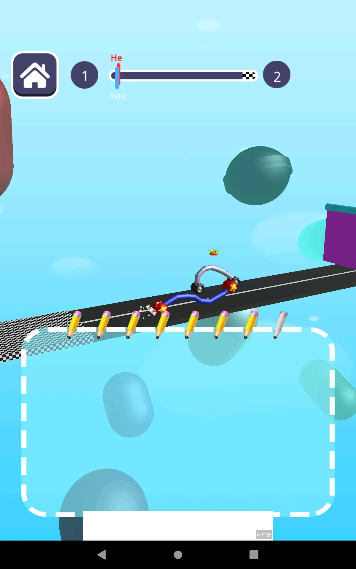 Scribble Draw Car Race | Indus Appstore | Screenshot