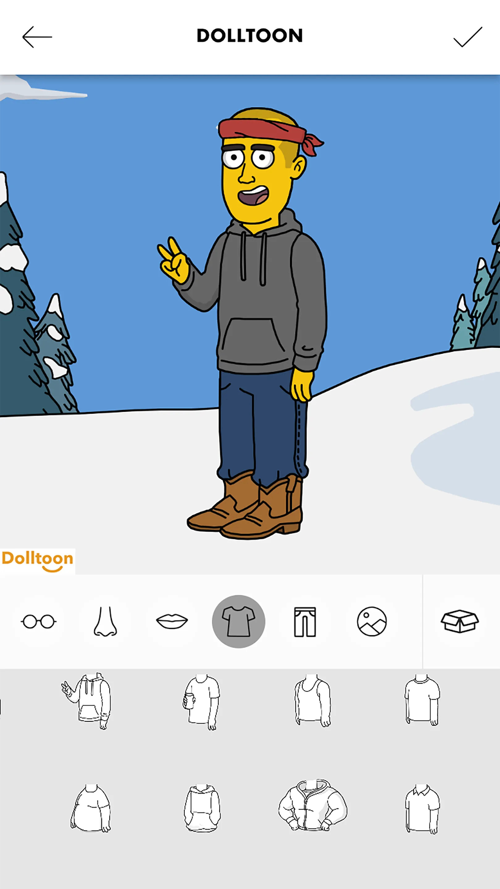 Dolltoon - Cartoon Creator | Indus Appstore | Screenshot