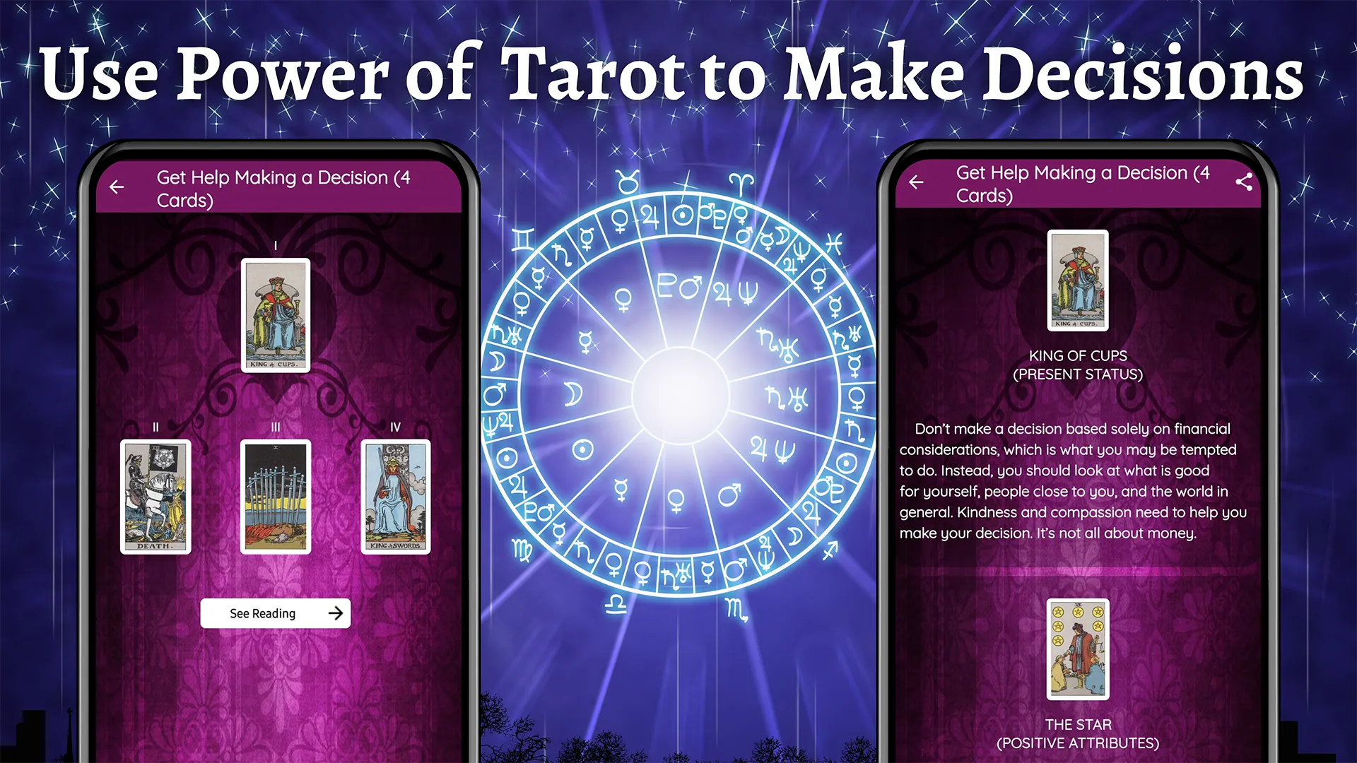 Tarot Spreads - Daily Readings | Indus Appstore | Screenshot