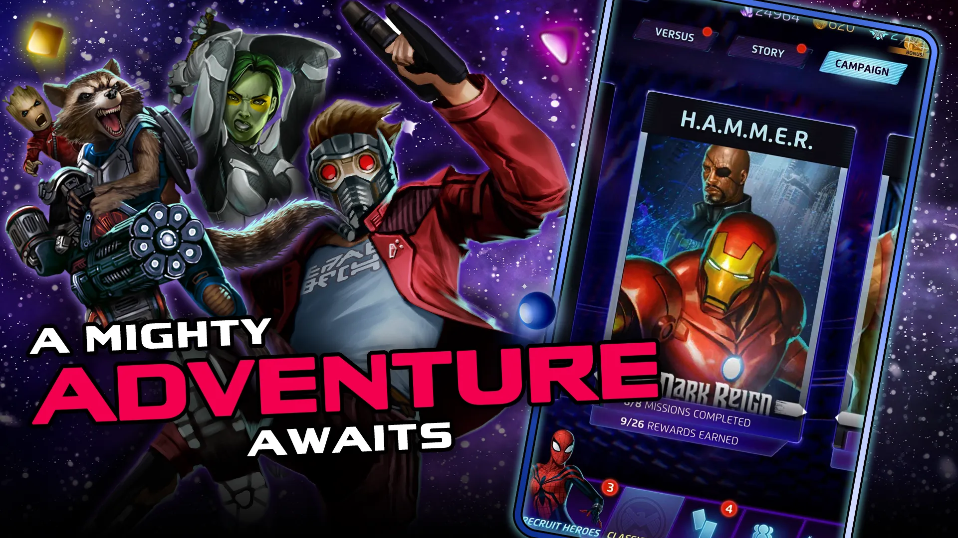 MARVEL Puzzle Quest: Match RPG | Indus Appstore | Screenshot