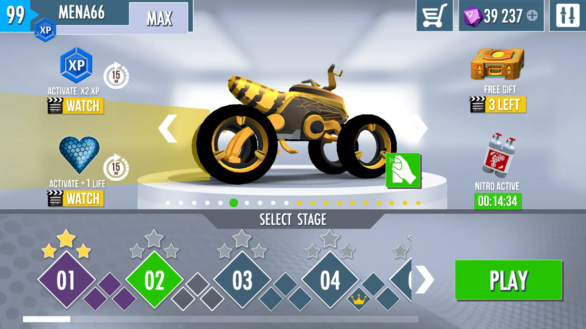 Gravity Rider Zero | Indus Appstore | Screenshot