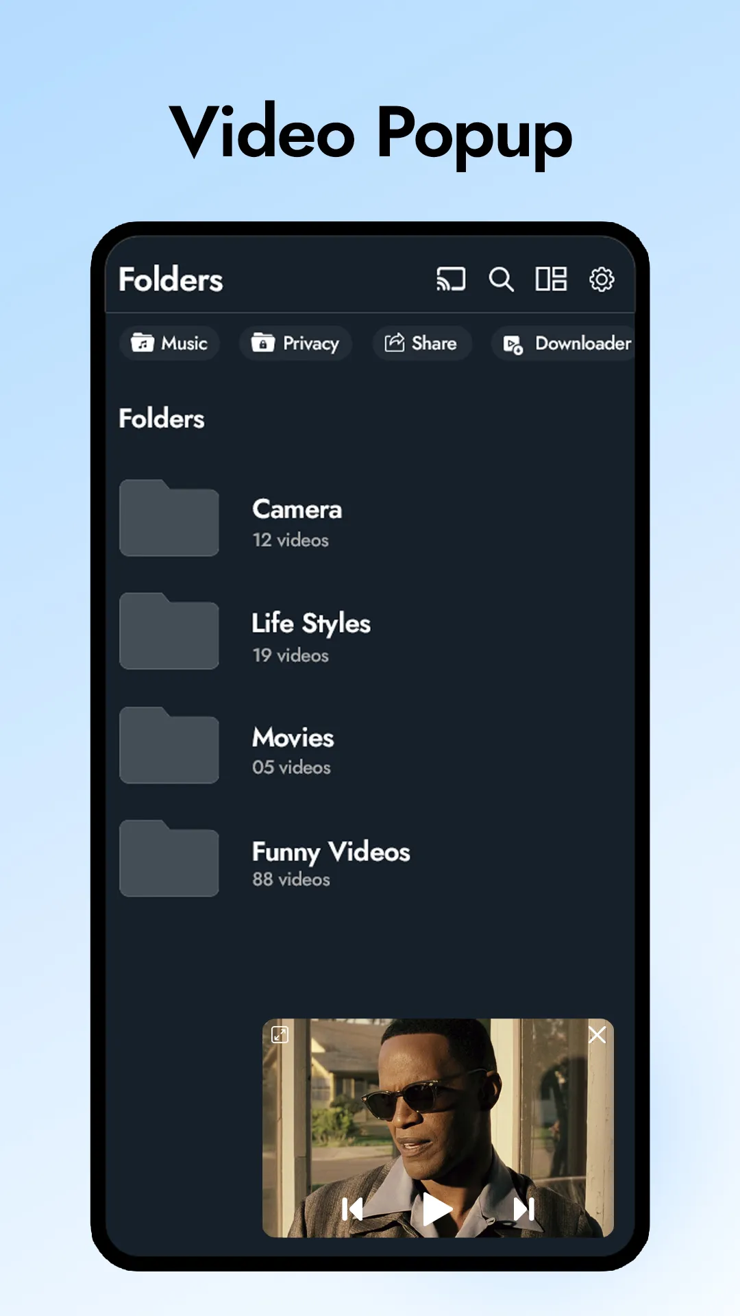 Video Player EM X Downloader | Indus Appstore | Screenshot