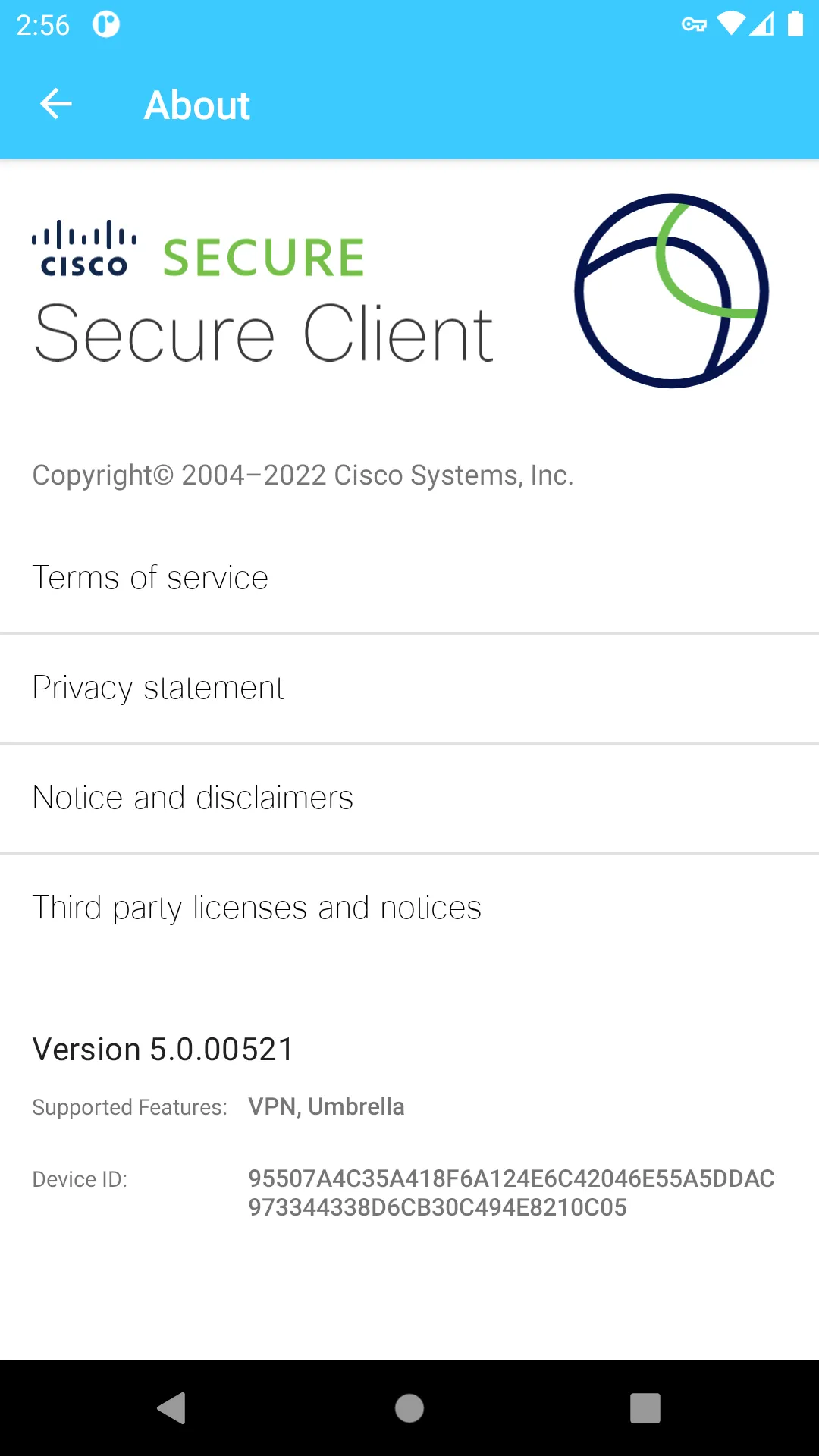 Cisco Secure Client-AnyConnect | Indus Appstore | Screenshot