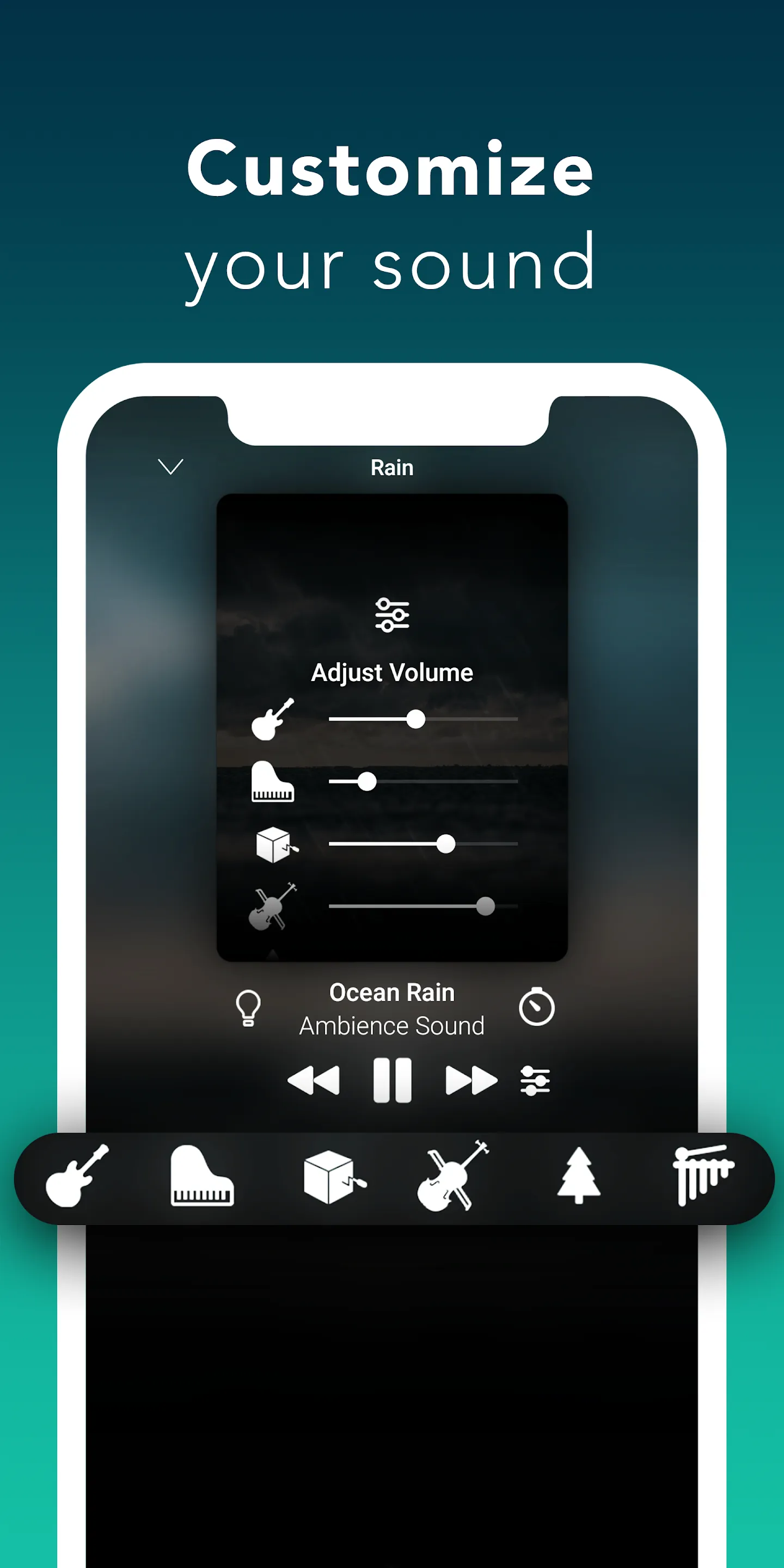 Rain Sounds: sleep & relax | Indus Appstore | Screenshot