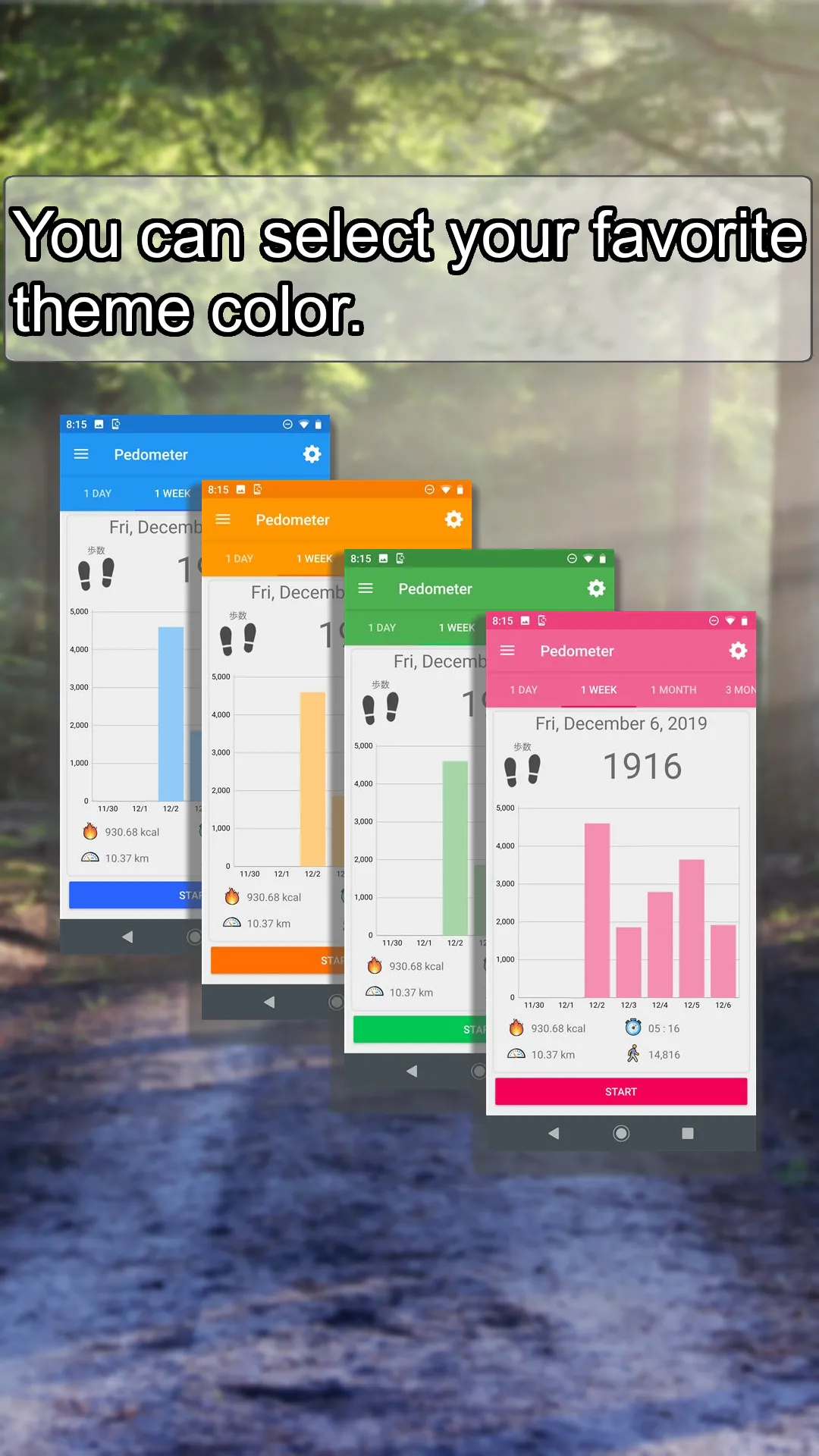 Pedometer - Step counter | Indus Appstore | Screenshot